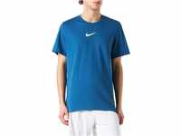 Nike Np Df NPC Burnout T-Shirt Court Blue/Dutch Blue/Volt M