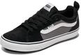 Vans Herren Filmore Sneaker, Suede Canvas Black Pewter, 42 EU