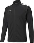 PUMA Herren Teamliga Training Jacket Sweater, Puma Black-puma White, XL EU