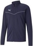 PUMA Herren Teamrise Poly Jacket Trainingsjacke, Dunkelblau, XXL EU