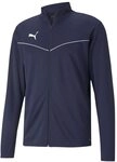 Puma Kinder teamRISE Training Poly Jacket Trainingsjacke, Peacoat White, 164