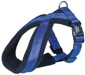 Nobby Komfort Geschirr Soft Grip, blau Bauch: 70-100 cm, B: 25/50 mm, 1 St&uuml;ck