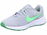 Nike Revolution 6 Adults Schuhe, Lt Smoke Grey/Green Strike-Dk, 37.5 EU