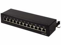 LogiLink Professional LogiLink NP0019B Professional Cat.6A (500 MHz) Patchpanel...