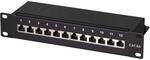 LogiLink Professional Cat.6A (500 MHz) Patchpanel - Verteilerfeld, 10", STP