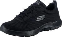 Skechers Flex Advantage 4.0 Providence Herren-Sneaker, Schwarzes Netzgewebe,...