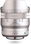 HD PENTAX-D FA 21mmF2.4ED Limited DC WR in Silber Ultra-Weitwinkel-Objektiv mit