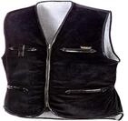 texxor Unisex Arbeitsweste Vega gef tterte Breitcordweste schwarz 3XL, Schwarz, 3XL