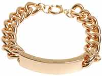 Urban Classics Plate Bracelet, gold, L/XL