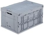 Relaxdays Profi Transportbox, stabil, Gewerbe, hochwertiger Kunststoff, Qualit&auml;t, 60