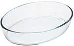 PIREX OVALE TABLETT cm.39X27, Glas, White, 39x27cm
