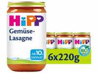 HiPP Pasta Bambini - Gemüse-Lasagne, 6er Pack (6 x 220 g)