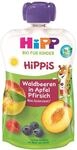 HiPP Bio f&uuml;r Kinder HiPPiS Waldbeeren in Apfel-Pfirsich - Thilo Tiger, 100g