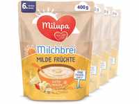 Milupa Milchbrei Milde Früchte – Babybrei ohne Palmöl – Frei von