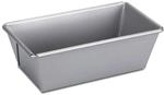 St&auml;dter 972668 Mini-Kastenform, Antihaftbeschichtet, grau, 24 x 10 x 7,5 cm,