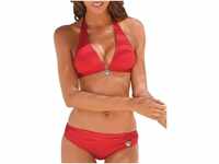 s.Oliver RED LABEL Beachwear LM Damen Tonja Bikini-Set, rot, 34 A/B