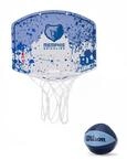 Wilson Mini-Basketballkorb NBA Team Mini Hoop, Memphis Grizzlies, Kunststoff
