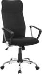SONGMICS B&uuml;rostuhl, ergonomischer Schreibtischstuhl, Drehstuhl, gepolsterter Sitz,