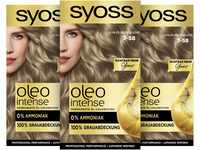 Syoss Oleo Intense Öl-Coloration 7-58 Kühles Beige-Blond Stufe 3 (115 ml),