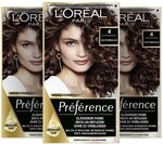 L'Or&eacute;al Paris Permanente Haarfarbe, Haarf&auml;rbeset mit Coloration und