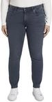 TOM TAILOR Damen 1013440 Plussize Slim Fit Jeans Mit Stretch, 10120 - Used Dark Stone