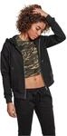 Urban Classics Damen Ladies Classic Zip Hoody Strickjacke,, per pack Schwarz...