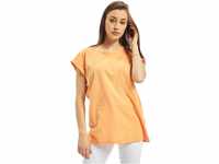 Urban Classics Damen Ladies Extended Shoulder Tee T-Shirt, Papaya, 4XL