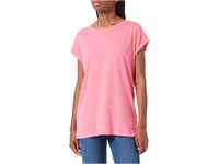 Urban Classics Damen Ladies Extended Shoulder Tee T-Shirt, pinkgrapefruit, 3XL