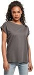 Urban Classics Damen T-Shirt Ladies Extended Shoulder Tee, T-Shirt mit