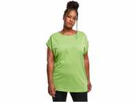 Urban Classics Damen Ladies Extended Shoulder Tee T-Shirt, ghostgreen, XXL