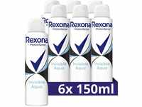 Rexona MotionSense Deo Spray Invisible Aqua Anti Transpirant mit 48 Stunden Schutz