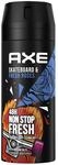 Axe Bodyspray Skateboard & Fresh Roses Deo ohne Aluminium sorgt 48 Stunden lang f&uuml;r