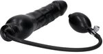 You2Toys Pumpdildo "Black Latex Balloon" - intensiver Penis-Dildo f&uuml;r Frauen und