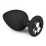 Diamond Analplug gro&szlig; - schwarz
