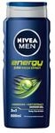 NIVEA MEN Duschgel Energy (1 x 500 ml) &ndash; Waschpflege angereichert mit belebendem