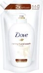Dove Pflegende Hand-Waschlotion fine silk Nachf&uuml;llbeutel (1 x 500 ml), Pfirsich