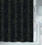 Spirella Schimmel Duschvorhang-Anti-Bakteriell, waschbar, wasserdicht, Polyester,