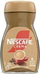 NESCAFE NESCAF&Eacute; CLASSIC Crema, l&ouml;slicher Bohnenkaffee aus mitteldunkel ger&ouml;steten