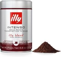 illy, Gemahlener Kaffee f&uuml;r Espresso INTENSO, 100% Arabica mit Aromen von Kakao und