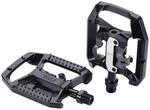 BBB Cycling Fahrrad Pedale Kombipedale SPD Klickpedale Set DualChoice BPD-61, Schwarz
