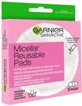 Garnier Waschbare Abschminkpads f&uuml;r gereinigte und weiche Haut, Aus Mikrofaser,