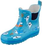 Beck Jungen Little Sharks Gummistiefel, Blau, 24 EU