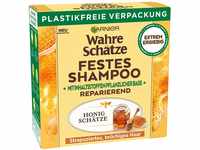 Garnier Festes Shampoo, Reparierendes Honig Schätze-Shampoo mit Bienenwachs,