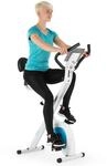 Capital Sports Azura Air Heimtainer, F Bike mit Magnet-Widerstand,