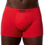 bruno banani - Check Line 2.0 - Short / Pant (M Rot Karo)