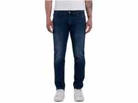 Replay Herren Jeans Anbass Slim-Fit mit Power Stretch, Medium Blue 009-1...