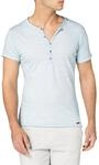 Key Largo Men T-Shirt MT Lemonade Button