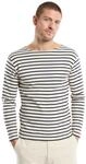 Armor Lux Herren Im Marine-stil Aus Baumwolle T-Shirt, Mehrfarbig (395 Natur/Schiff