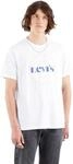 Levi's Herren Ss Relaxed Fit Tee T-Shirt,Ssnl Mv Logo *White*,S