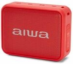 Aiwa BS-200RD Tragbarer kabelloser Bluetooth-Lautsprecher, True Wireless Stereo,